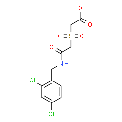 2-((2-[(2,4-DICHLOROBENZYL)AMINO]-2-OXOETHYL)SULFONYL)ACETIC ACID picture