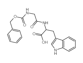 Z-Gly-Trp-OH结构式