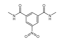 N1,N3-dimethyl-5-nitroisophthalamide结构式