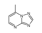 7-methyl-1,2,4-triazolo(1,5-a)-pyrimidine结构式