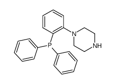 1-(2-(diphenylphosphino)phenyl)piperazine Structure