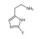 2-(2-fluoro-1H-imidazol-5-yl)ethanamine结构式