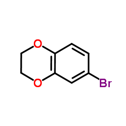 6-Bromo-2,3-dihydrobenzo[b][1,4]dioxine Structure