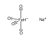 sodium salt of hydridoiron tetracarbonyl complex Structure