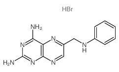 2,4-Pteridinediamine,6-[(phenylamino)methyl]-, hydrobromide (1:1)结构式