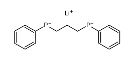 1,3-bis(lithiumphenylphosphido)propane结构式