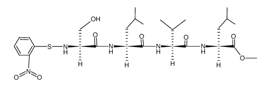 Nps-Ser-Leu-Val-Leu-OMe Structure