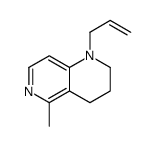 5-methyl-1-prop-2-enyl-3,4-dihydro-2H-1,6-naphthyridine Structure