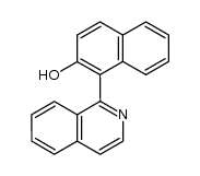 1-(2-hydroxy-1-naphthyl)isoquinoline Structure