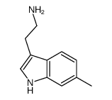 2-(6-methyl-1H-indol-3-yl)ethanamine Structure