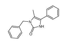 1-benzyl-5-methyl-4-phenylimidazol-2-one Structure