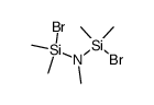 Bis-(dimethylbromsilyl)-methylamin Structure