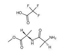 H-Ala-Ala-OMe TFA salt Structure