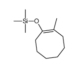 trimethyl-(2-methylcycloocten-1-yl)oxysilane结构式