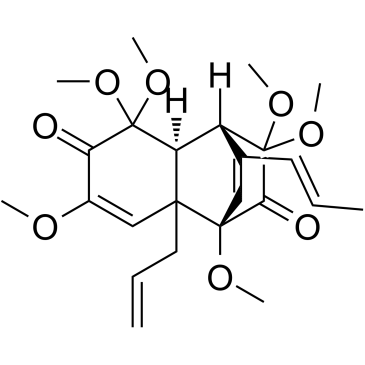 Isoasatone A structure