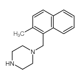 1-(2-METHYLNAPHTHALEN-1-YLMETHYL)PIPERAZINE Structure