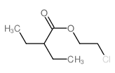 Butanoic acid,2-ethyl-, 2-chloroethyl ester picture