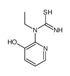 (9ci)-n-乙基-n-(3-羟基-2-吡啶)-硫脲结构式