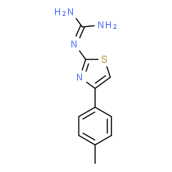 N-(4-P-TOLYL-THIAZOL-2-YL)-GUANIDINE structure