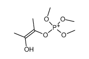 (Z)-((3-hydroxybut-2-en-2-yl)oxy)trimethoxyphosphonium结构式