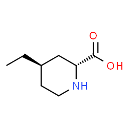 2-Piperidinecarboxylicacid,4-ethyl-,(2R,4R)-rel-(9CI)结构式