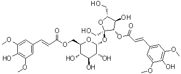 3,6'-二芥子酰基蔗糖结构式