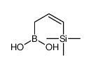 [(E)-3-trimethylsilylprop-2-enyl]boronic acid Structure