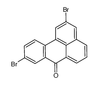 2,9-dibromobenzanthrone structure