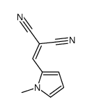 2-[(1-METHYL-1H-PYRROL-2-YL)METHYLENE]MALONONITRILE结构式