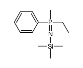 ethyl-methyl-phenyl-trimethylsilylimino-λ5-phosphane Structure