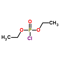 Diethyl chlorophosphate Structure