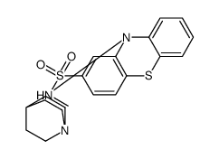 10-(1-azabicyclo[2.2.2]octan-3-yl)-N-methylphenothiazine-2-sulfonamide Structure