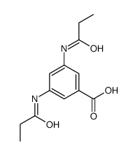 3,5-bis[(1-oxopropyl)amino]benzoic acid结构式