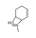 (1R,2R)-2-(methylamino)cyclohex-3-en-1-ol Structure