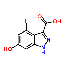 4-IODO-6-HYDROXY-3-(1H)INDAZOLE CARBOXYLIC ACID picture