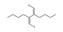 (1Z,3Z)-2,3-dibutyl-1,4-diiodo-1,3-butadiene Structure