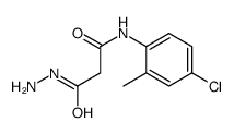 N-(4-chloro-2-methylphenyl)-3-hydrazinyl-3-oxopropanamide Structure