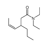 N,N-diethyl-3-propylhex-4-enamide Structure