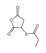 S-(2,5-dioxooxolan-3-yl) propanethioate Structure