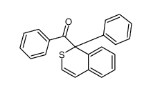 phenyl-(1-phenylisothiochromen-1-yl)methanone Structure