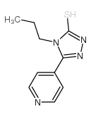 4-propyl-3-pyridin-4-yl-1H-1,2,4-triazole-5-thione Structure