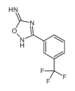 3-(3-(Trifluoromethyl)phenyl)-1,2,4-oxadiazol-5-amine structure