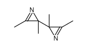 2,2'-Bi-2H-azirine, 2,2',3,3'-tetramethyl Structure