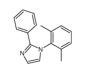 1-(2,6-dimethylphenyl)-2-phenylimidazole结构式