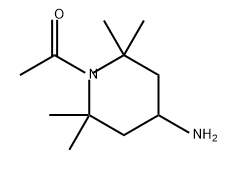 Ethanone, 1-(4-amino-2,2,6,6-tetramethyl-1-piperidinyl)-结构式