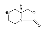 3H-Oxazolo[3,4-a]pyrazin-3-one, hexahydro-, (8aS)结构式