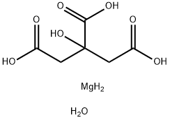 1,2,3-Propanetricarboxylic acid, 2-hydroxy-, magnesium salt, hydrate (2:3:)结构式