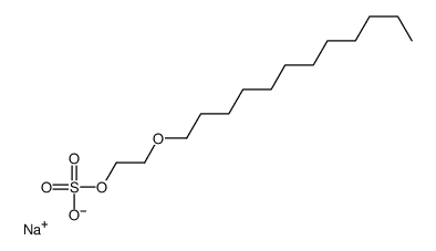 Sodium 2-(dodecyloxy)ethyl sulfate Structure