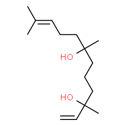 3,7,11-Trimethyl-1,10-dodecadiene-3,7-diol Structure