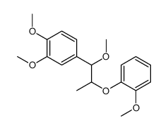 1,2-dimethoxy-4-[1-methoxy-2-(2-methoxyphenoxy)propyl]benzene Structure